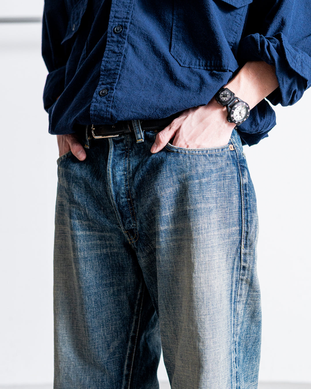 INTERIM CLASSIC VINTAGE "1947XX" SHUTTLE DENIM TROUSERS