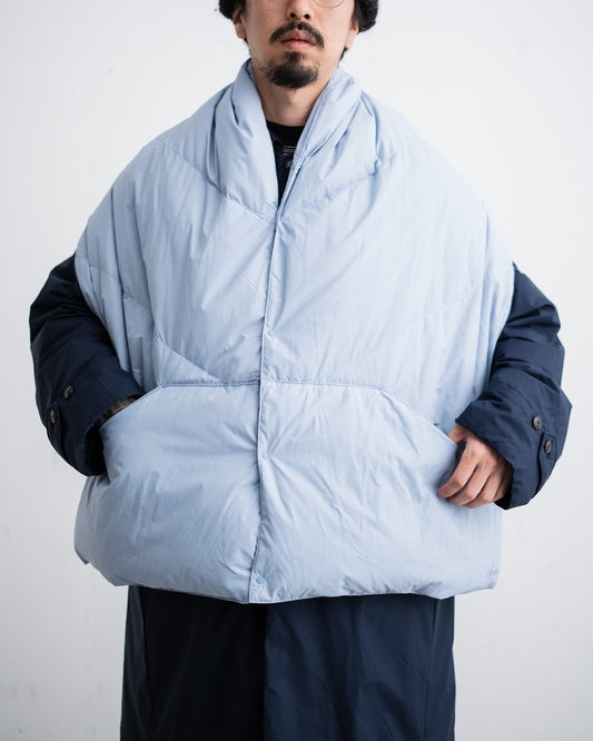 NANGA DOWN PONCHO MUFFLER