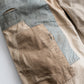 ANACHRONORM REMAKED MIX PANEL WIDE EASY PANTS