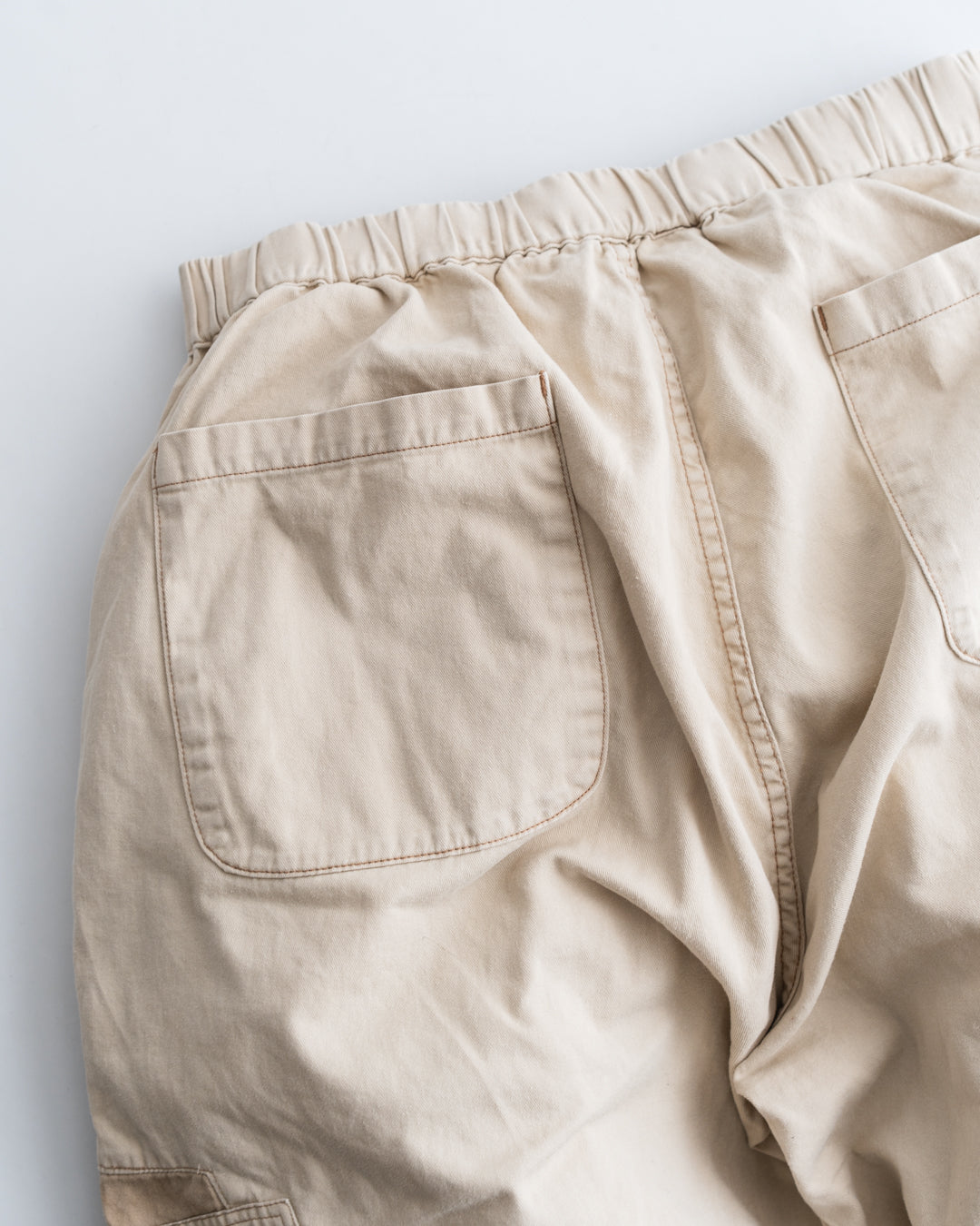 ANACHRONORM REMAKED MIX PANEL WIDE EASY PANTS