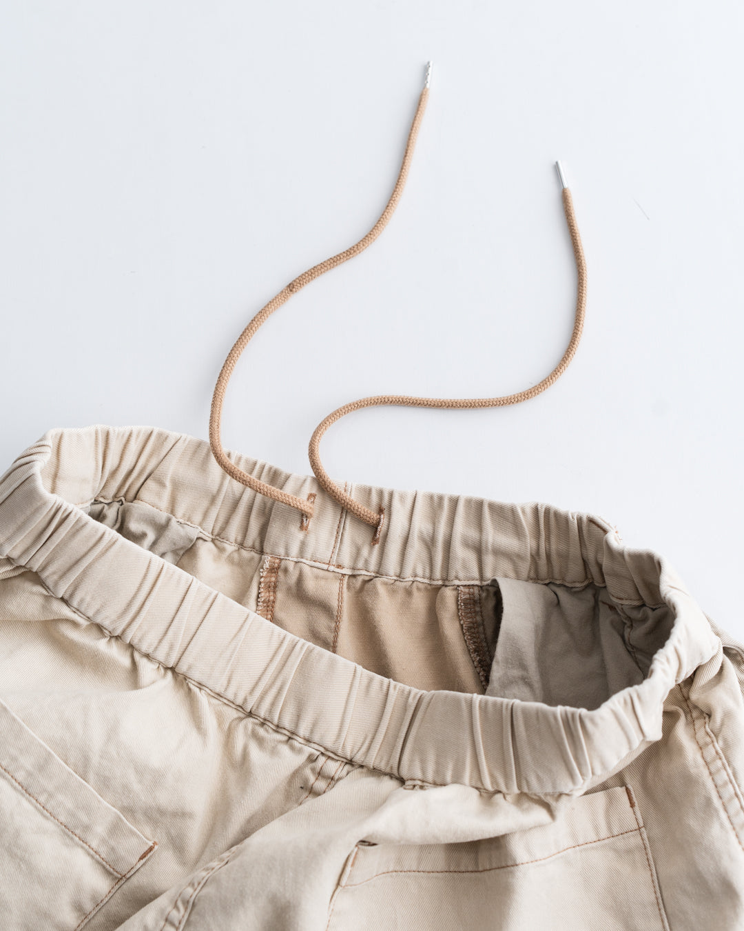 ANACHRONORM REMAKED MIX PANEL WIDE EASY PANTS