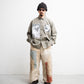 ANACHRONORM REMAKED MIX PANEL WIDE EASY PANTS