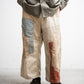 ANACHRONORM REMAKED MIX PANEL WIDE EASY PANTS