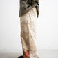 ANACHRONORM REMAKED MIX PANEL WIDE EASY PANTS