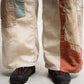 ANACHRONORM REMAKED MIX PANEL WIDE EASY PANTS