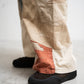 ANACHRONORM REMAKED MIX PANEL WIDE EASY PANTS