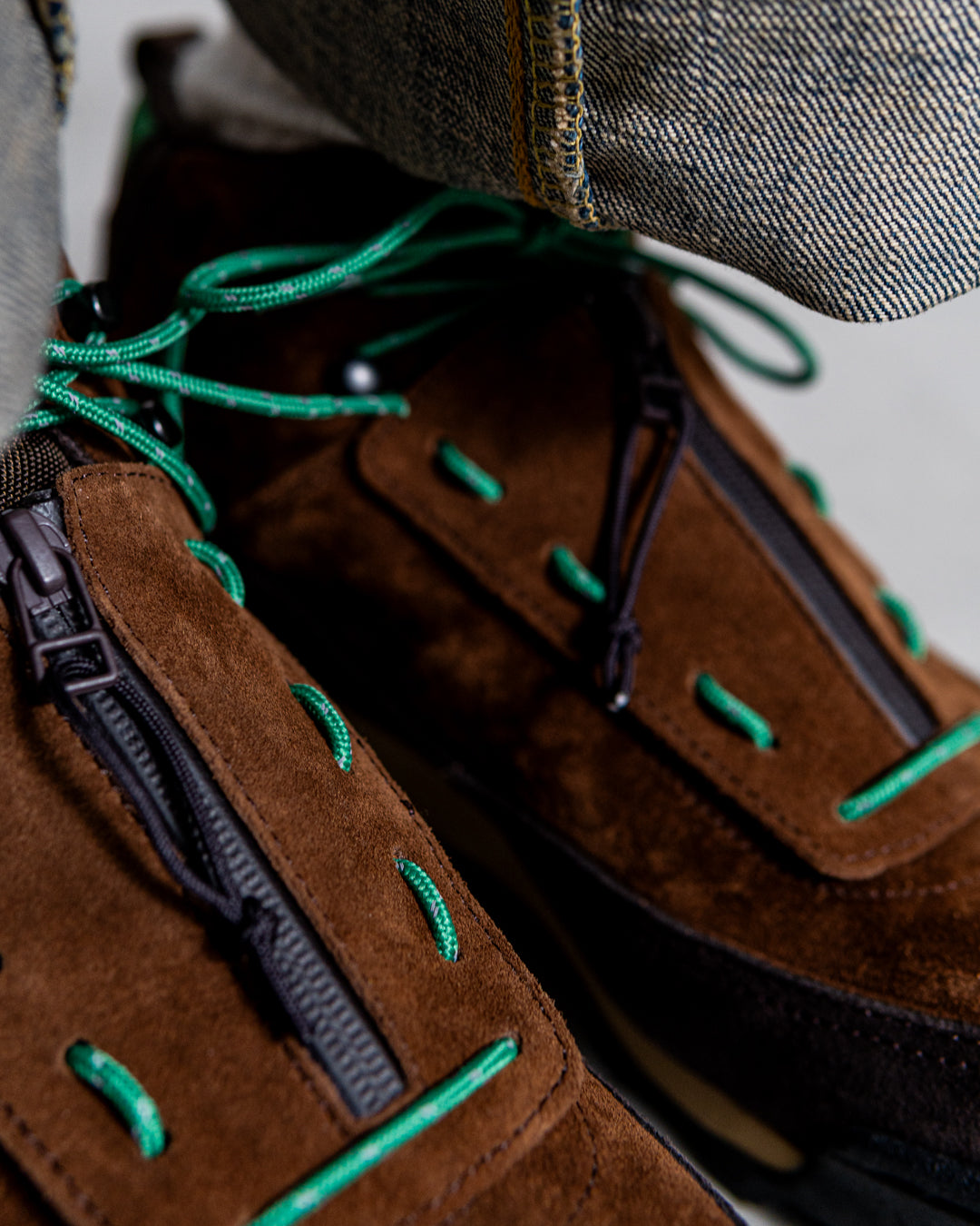 【collaboration】is-ness × SUICOKE FLOW-MID SHOES