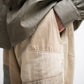 ANACHRONORM REMAKED MIX PANEL WIDE EASY PANTS