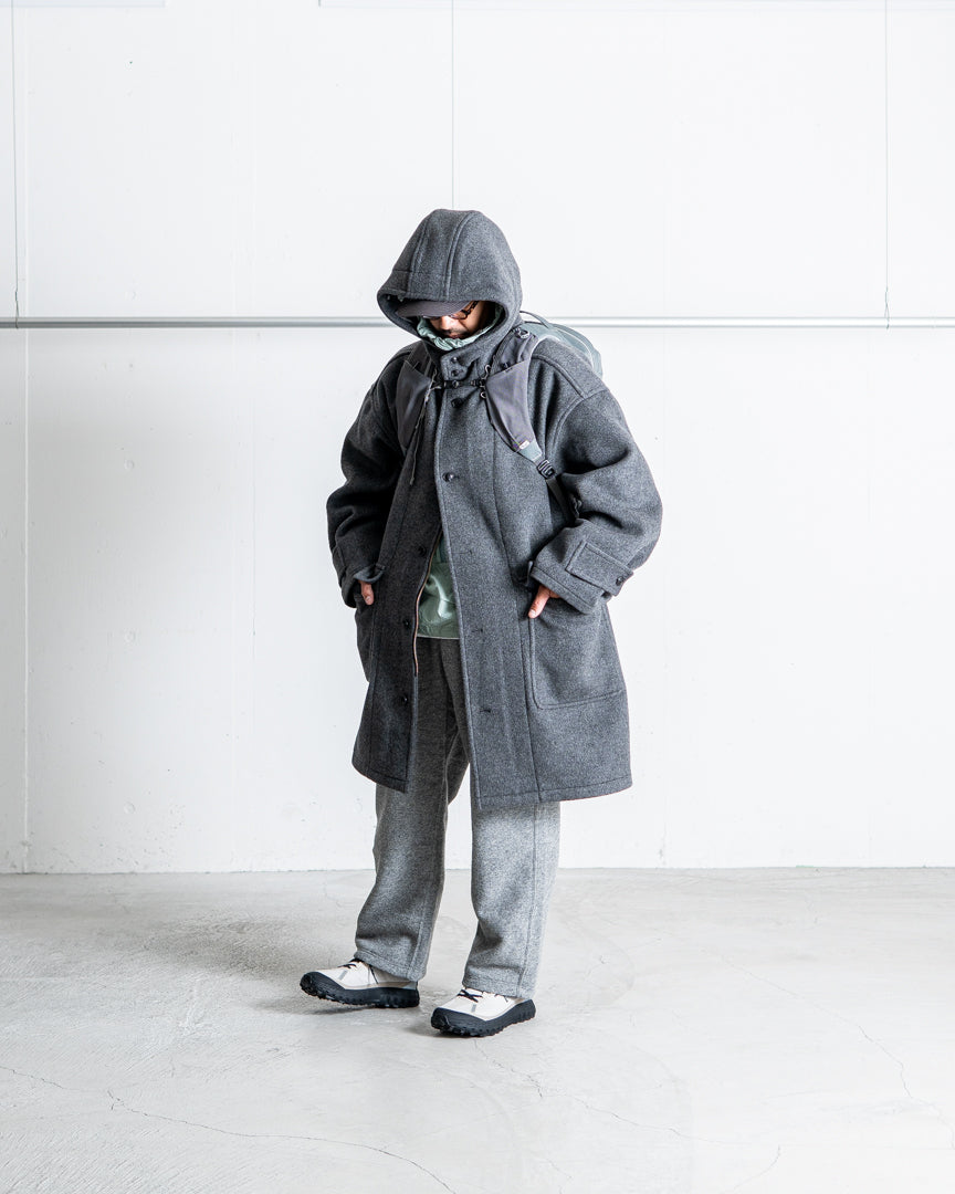 [LAST 1] is-ness HOODED DUFFLE COAT