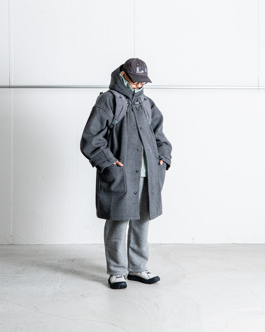 [LAST 1] is-ness HOODED DUFFLE COAT