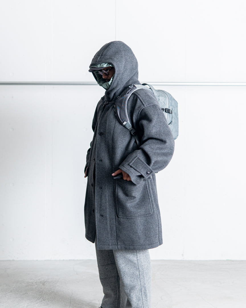 [LAST 1] is-ness HOODED DUFFLE COAT