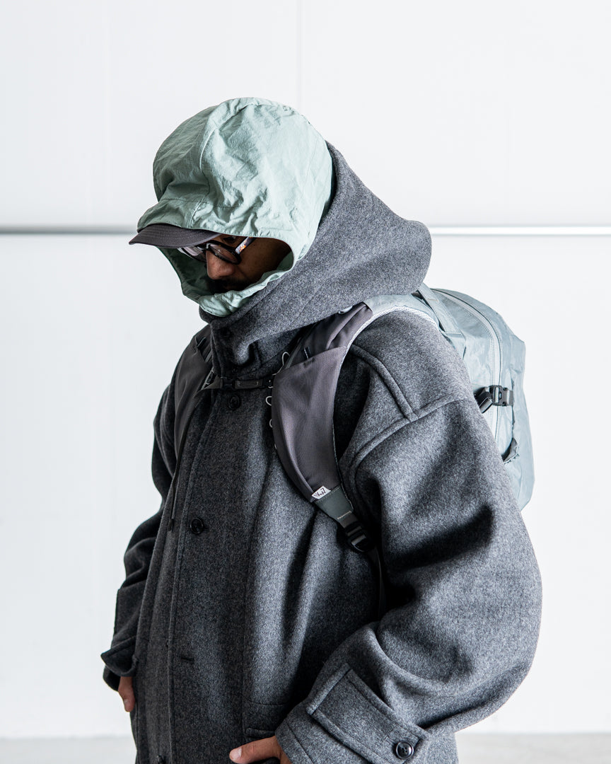 [LAST 1] is-ness HOODED DUFFLE COAT