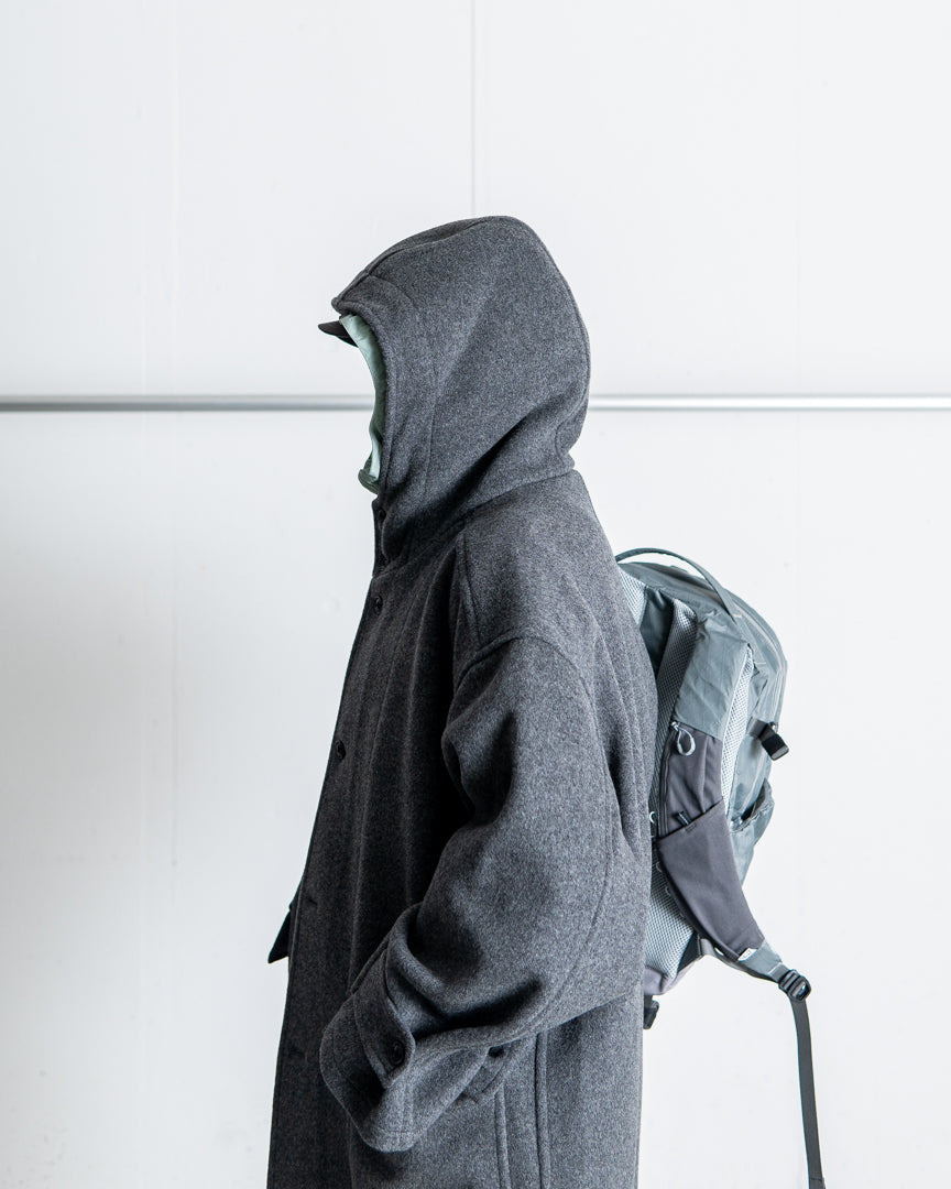 [LAST 1] is-ness HOODED DUFFLE COAT