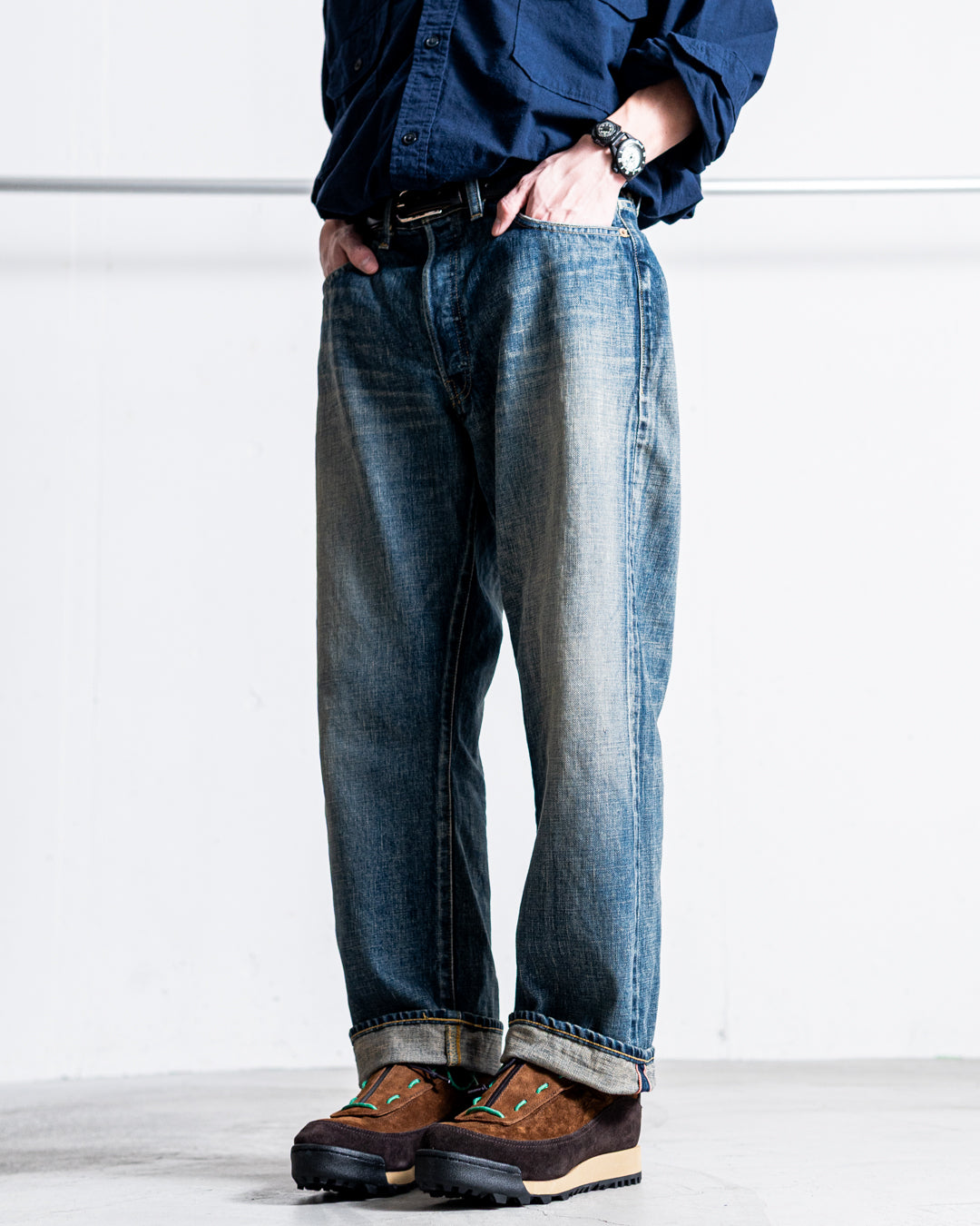 INTERIM CLASSIC VINTAGE "1947XX" SHUTTLE DENIM TROUSERS