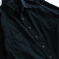 FOUNDOUR BLACK DYED DENIM SHIRT