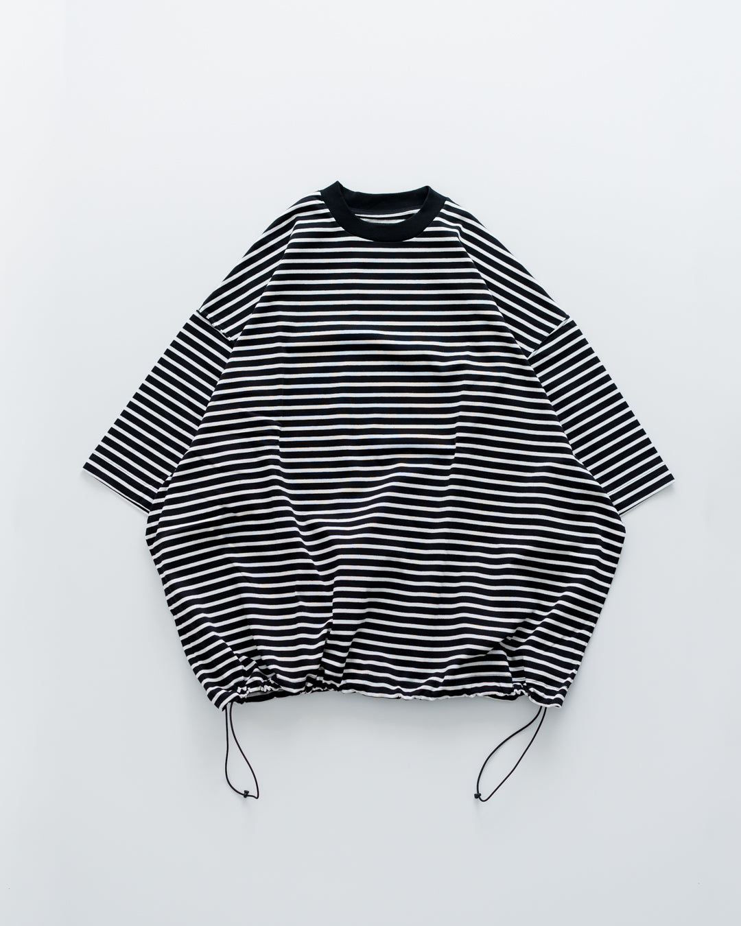 is-ness BALLOON STRIPES T SHIRT