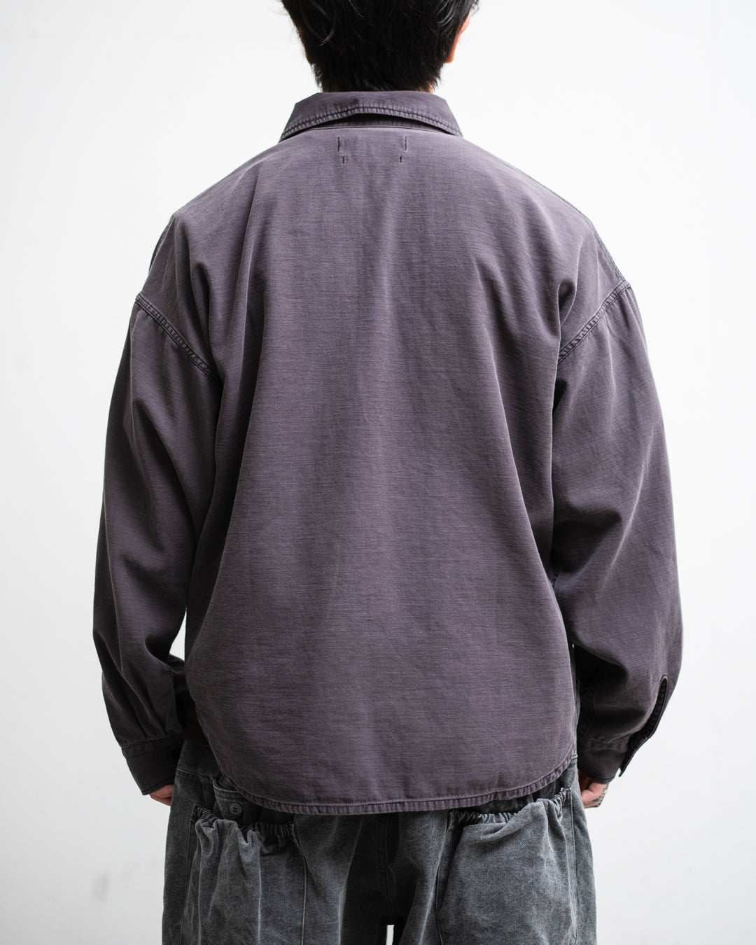 [LAST 1] REMI RELIEF WIDE MILITARY SHIRT(花茎スタッズ)
