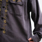 [LAST 1] REMI RELIEF WIDE MILITARY SHIRT(花茎スタッズ)
