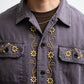 [LAST 1] REMI RELIEF WIDE MILITARY SHIRT(花茎スタッズ)
