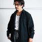 FOUNDOUR BLACK DYED DENIM SHIRT