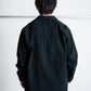 FOUNDOUR BLACK DYED DENIM SHIRT