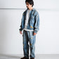 ANACHRONORM CHEAK COMBI DENIM 5P PANTS INDIGO(REMAKE) AN333-R