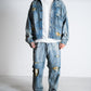 ANACHRONORM CHEAK COMBI DENIM 5P PANTS INDIGO(REMAKE) AN333-R