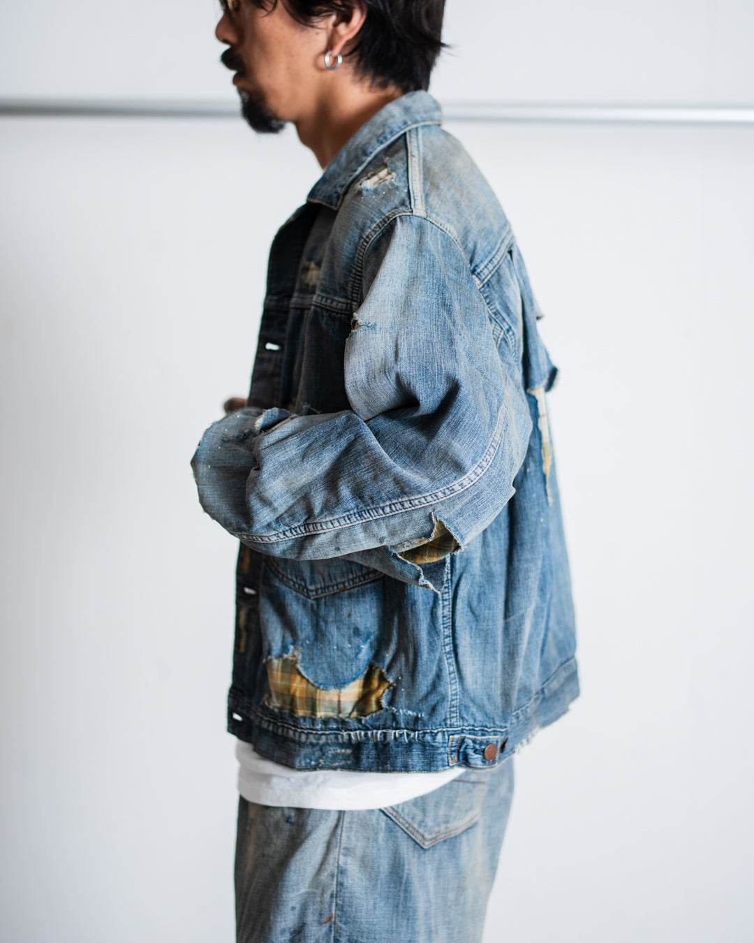 ジャケット・アウター ANACHRONORM Denim Hooded Coat [INDIGO] 通販] ANACHRONORM(アナクロノーム) CHEAK COMBI DENIM JACKET