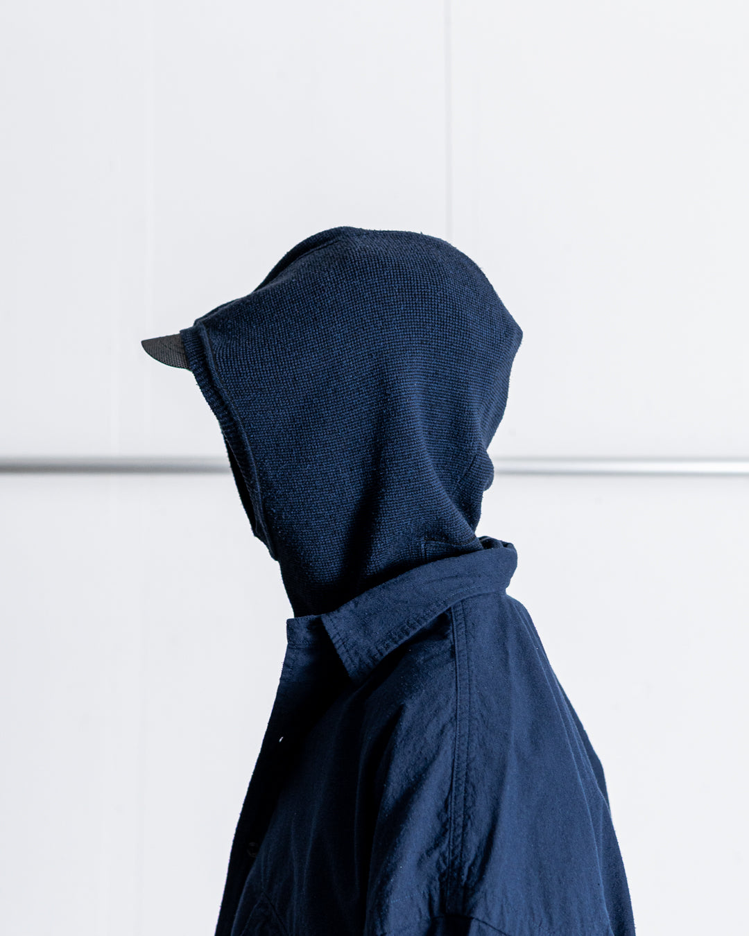 SANMONT Silk Noir Knit Balaclava
