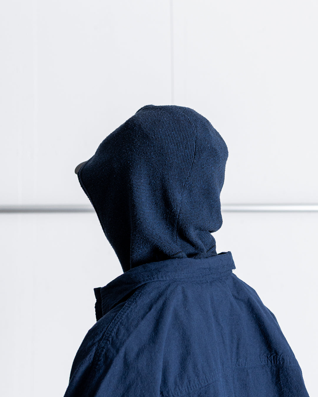 SANMONT Silk Noir Knit Balaclava