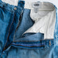 BOWWOW US ARMY DENIM SHORTS AGED