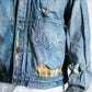 [LAST 1] ANACHRONORM CHEAK COMBI DENIM JACKET INDIGO(REMAKE)