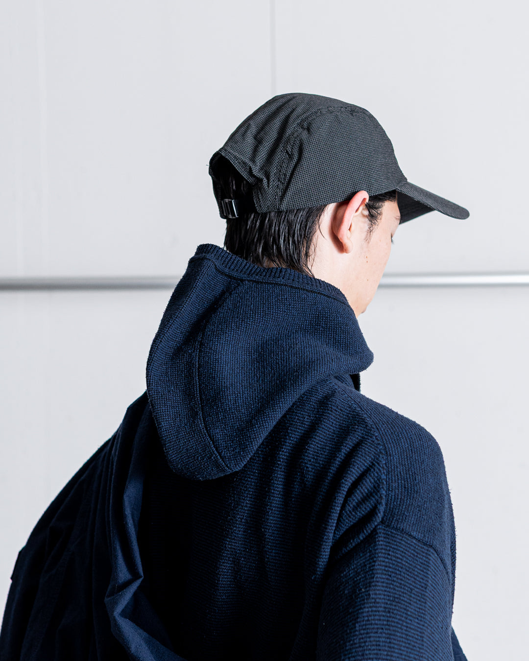 SANMONT Silk Noir Knit Balaclava