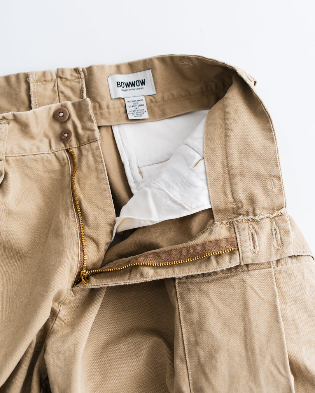 BOWWOW US ARMY MOUNTAIN TROOPER SHORTS AGED