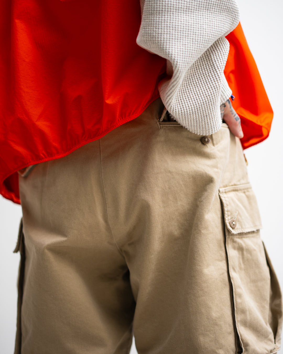 BOWWOW US ARMY MOUNTAIN TROOPER SHORTS AGED