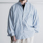 refomed  WRIST PATCH WIDE SHIRT"STRIPE"