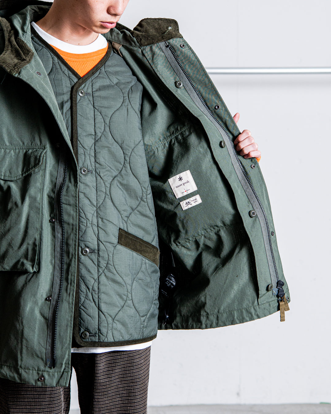 【3WAY ITEM】snow peak TAKIBI Ripstop Adjustable Jacket