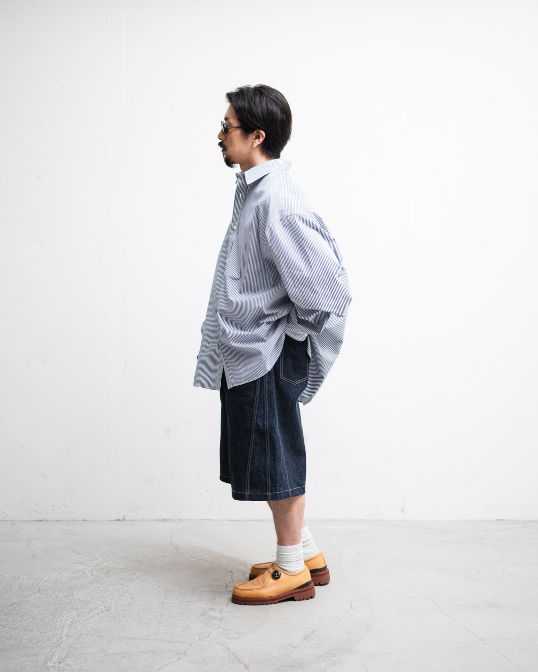 [LAST 1] ROTOL Triple Seams 6P Denim Shorts