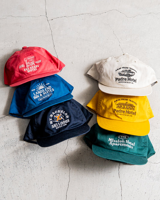 【RESTOCK】Golden Sombrero (TACOMA FUJI RECORDS x DECHO) 6 PANEL CAP designed by Yunosuke