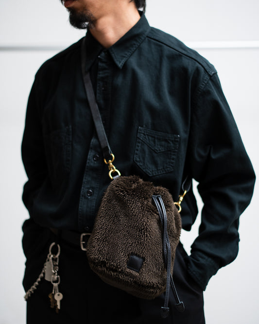 [LAST 1] refomed “KINCHAKU” BOA BAG