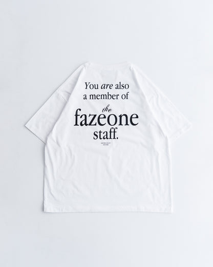 【RESTOCK】fazeone  Staff T-shirts