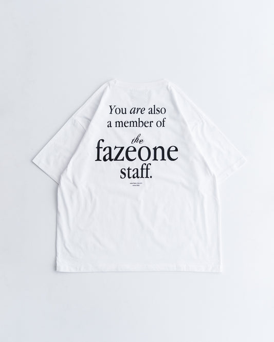 [4.29 wed 12:00 Release] fazeone  Staff T-shirts