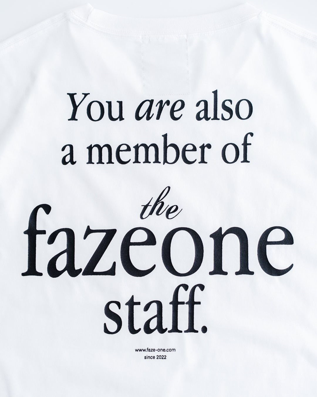 【RESTOCK】fazeone  Staff T-shirts