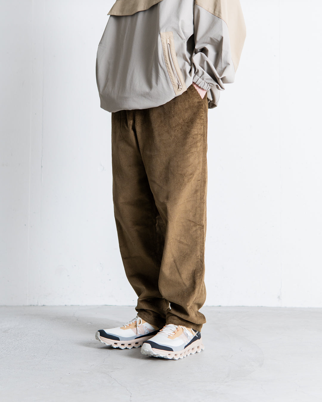 SUNSEA22AW Custom Corduroy Pants コーデュロイパンツ ベージュ