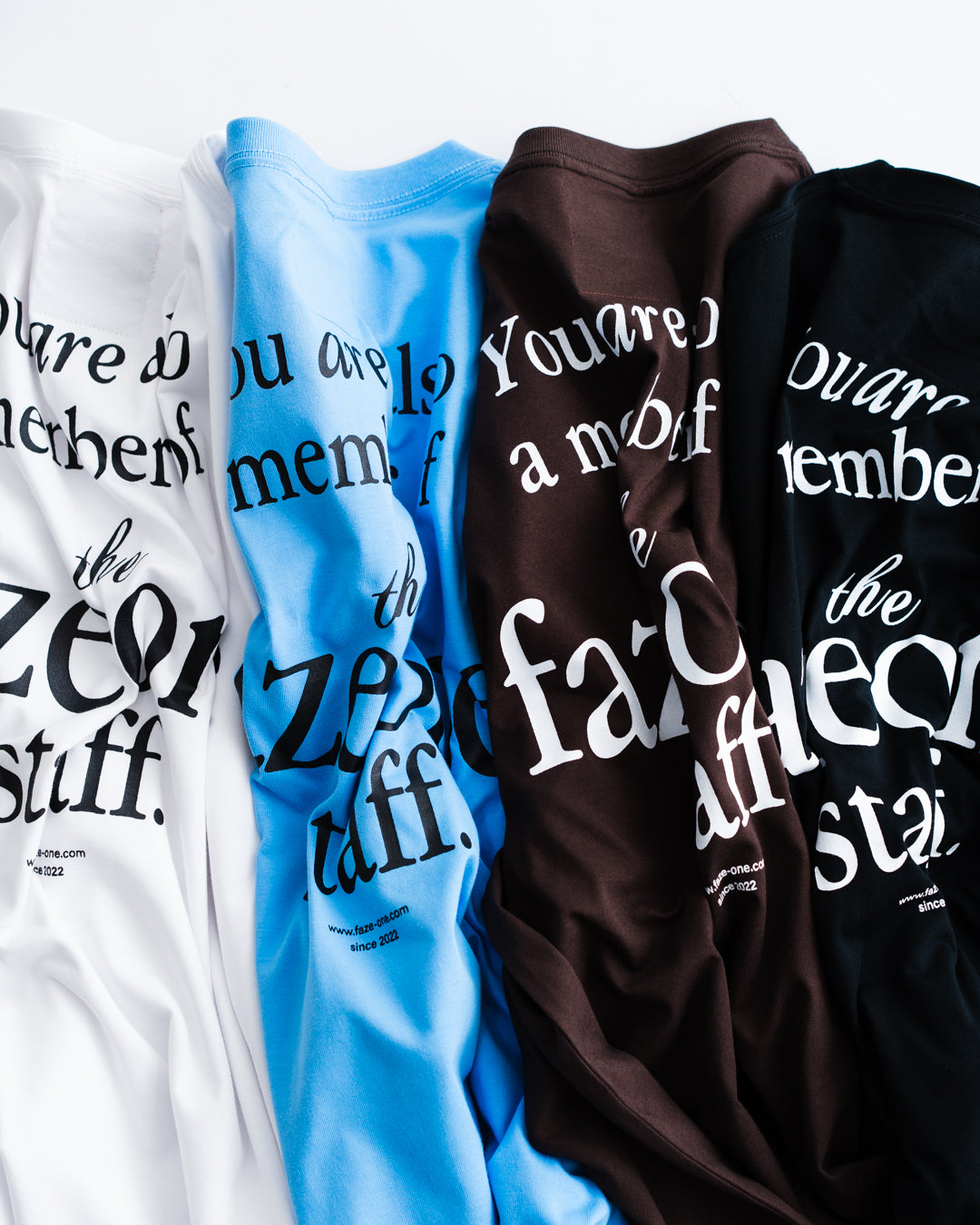 【RESTOCK】fazeone  Staff T-shirts