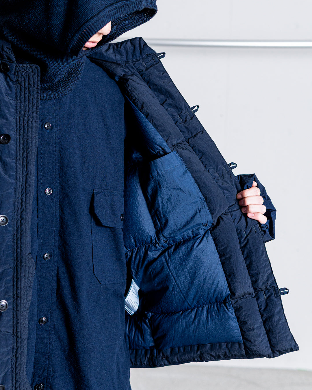 snow peak Garment Dyed Down Jacket