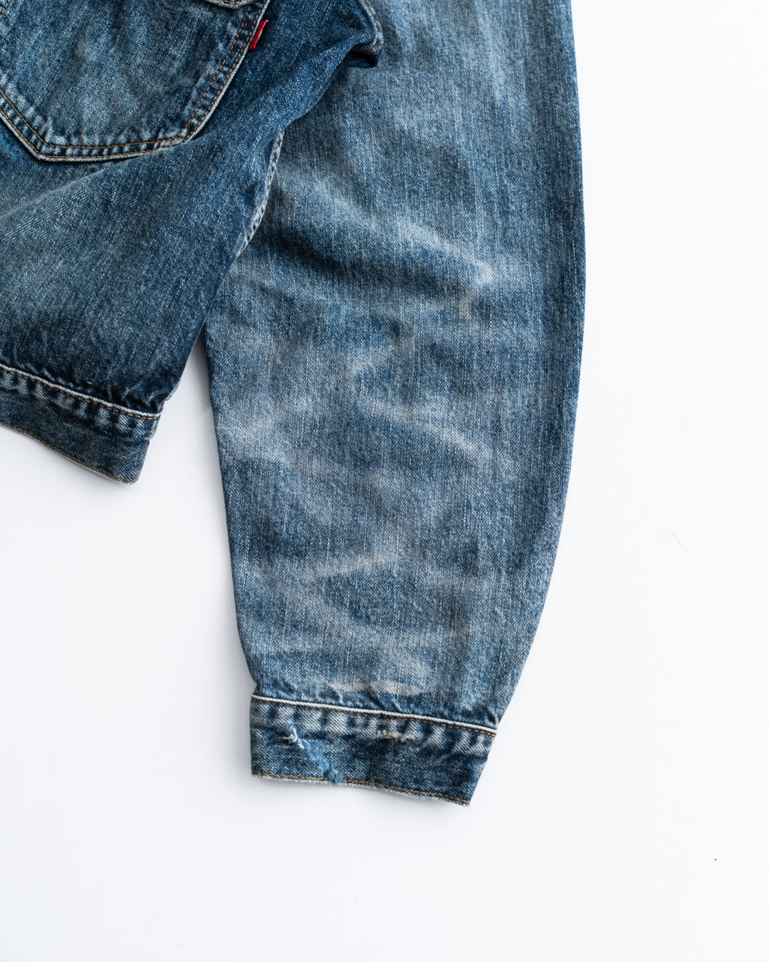 ANACHRONORM REMAKED DOUBLE POCKET DENIM JACKET