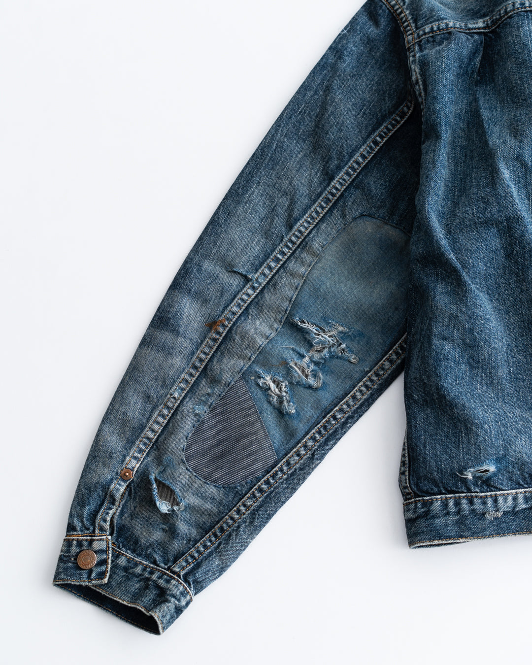 ANACHRONORM REMAKED DOUBLE POCKET DENIM JACKET