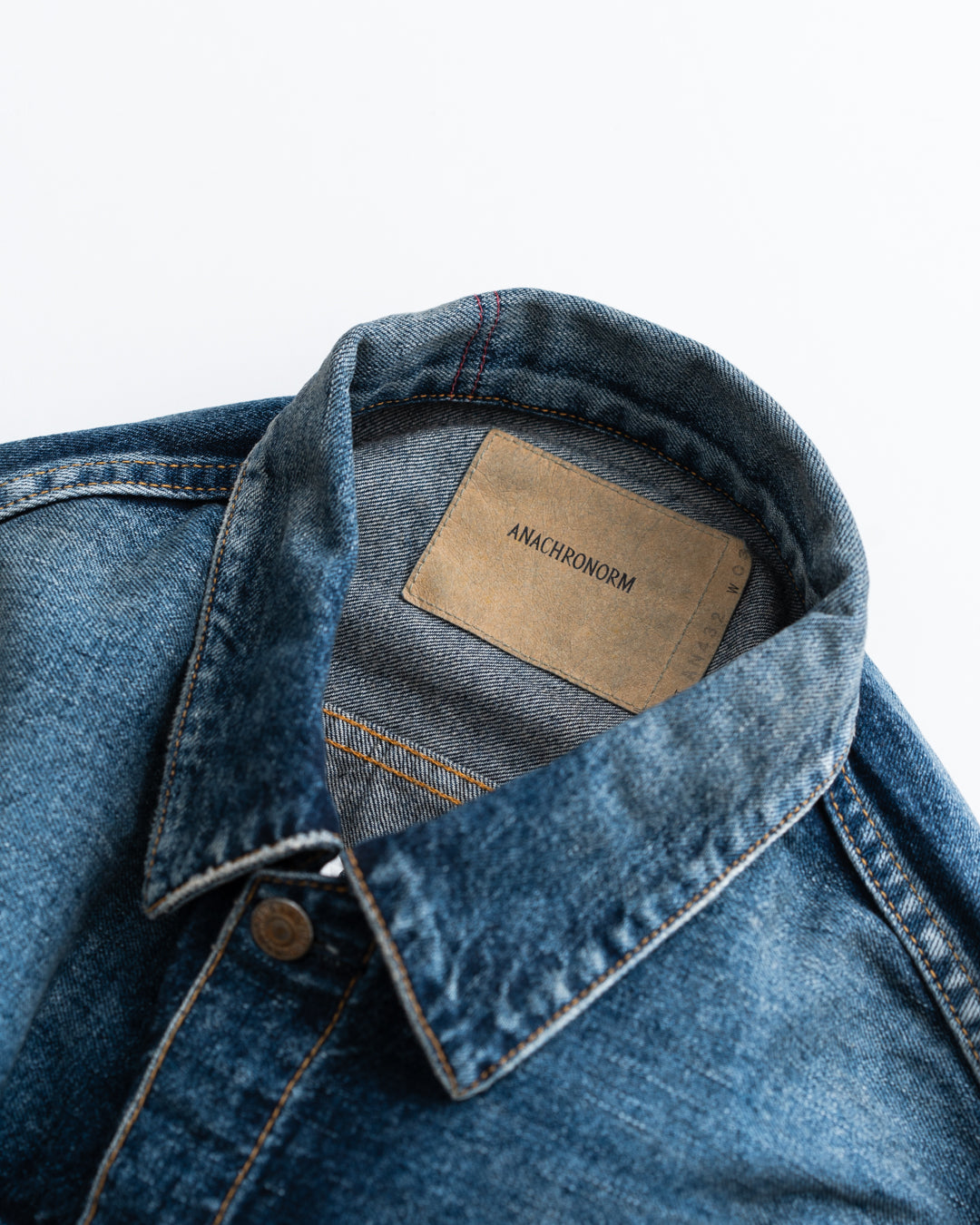 ANACHRONORM AGING DOUBLE POCKET DENIM JACKET