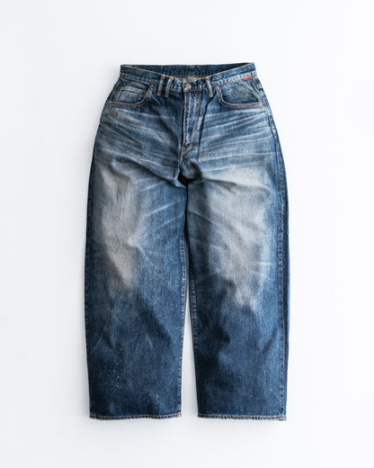 ANACHRONORM AGING WIDE 5P DENIM PANTS